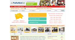 Desktop Screenshot of prahareal.cz